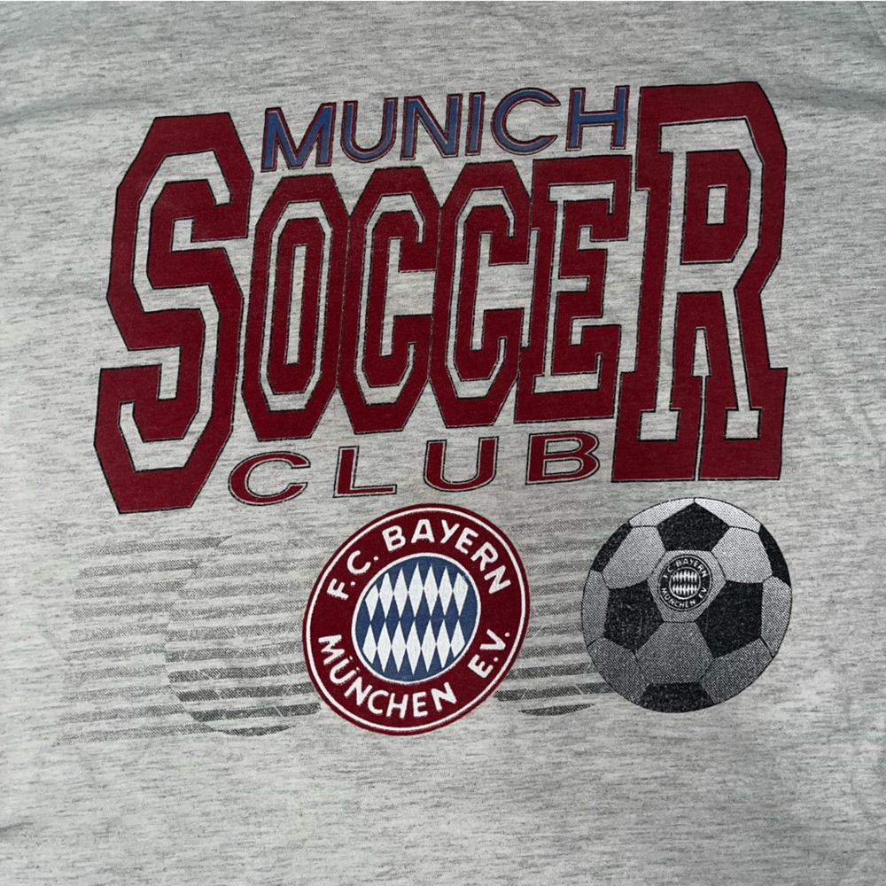 Gray Munich Soccer Club Long Sleeve Shirt - Picture 2 of 5